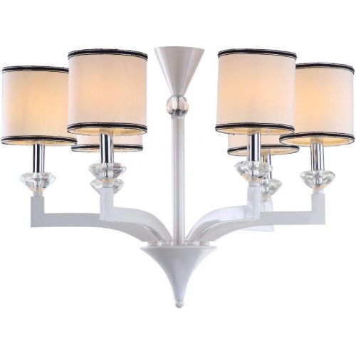  Safavieh Lighting Collection Erin Pearl White 92.5-inch Chandelier