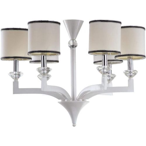  Safavieh Lighting Collection Erin Pearl White 92.5-inch Chandelier