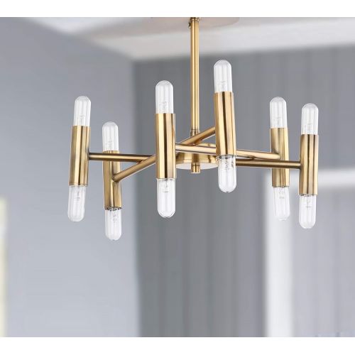  Safavieh FLU4008A Collection Fidelma Mount Flush Light, Gold