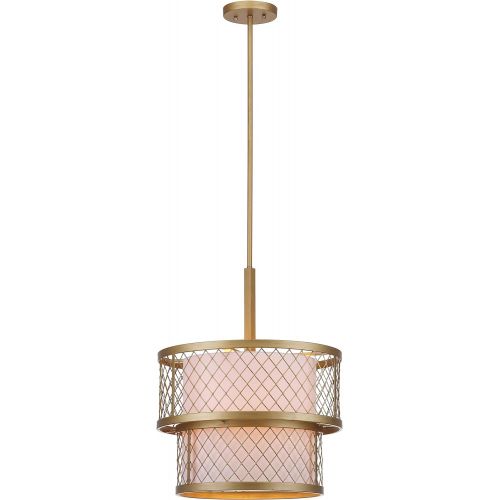  Safavieh Lighting Collection Evie Antique Gold 57-inch Pendant Light