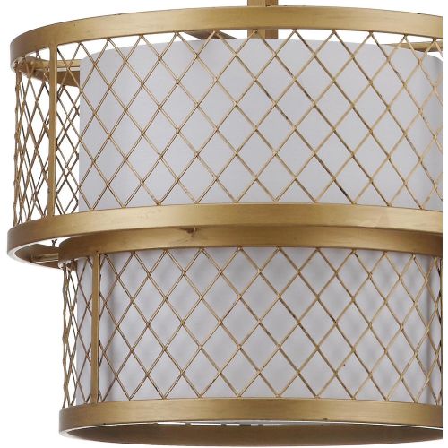  Safavieh Lighting Collection Evie Antique Gold 57-inch Pendant Light