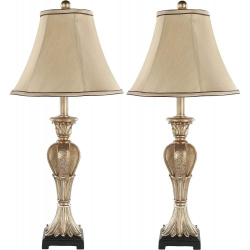  Safavieh Lighting Collection Patrizia Gold Urn 25-inch Table Lamp (Set of 2)