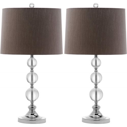  Safavieh Lighting Collection Keeva Crystal Ball 27-inch Table Lamp (Set of 2)