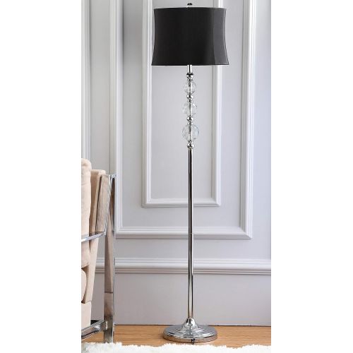  Safavieh Lighting Collection Venezia Clear 60.25-inch Floor Lamp