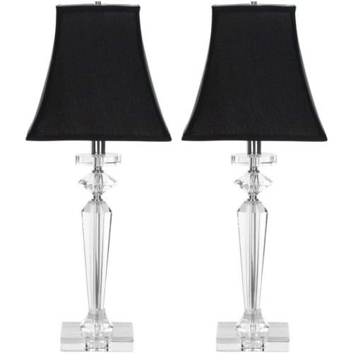 Safavieh Lighting Collection Harlow Crystal 25-inch Table Lamp (Set of 2)