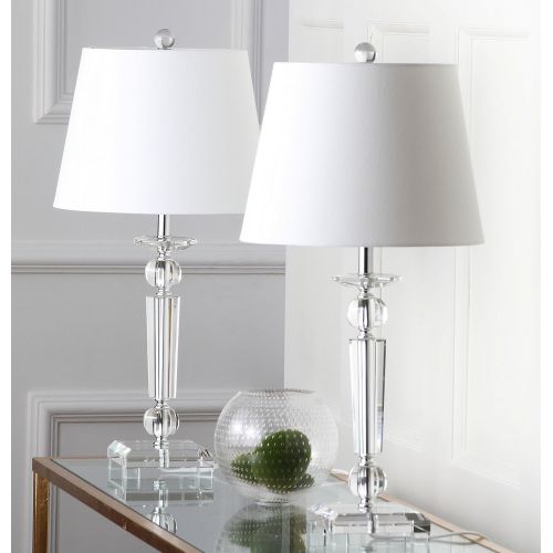  Safavieh Lighting Collection Imogene Crystal 23-inch Table Lamp (Set of 2)