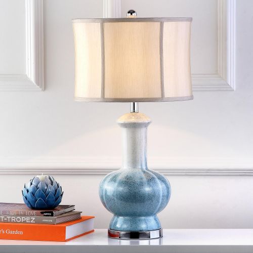  Safavieh Lighting Collection Leona Ceramic 28.5-inch Table Lamp