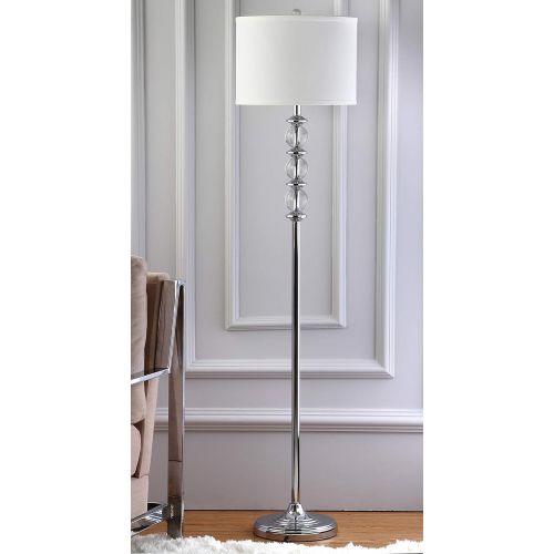  Safavieh Lighting Collection Riga Clear 60.25-inch Floor Lamp