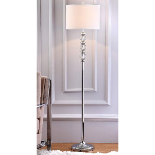  Safavieh Lighting Collection Riga Clear 60.25-inch Floor Lamp