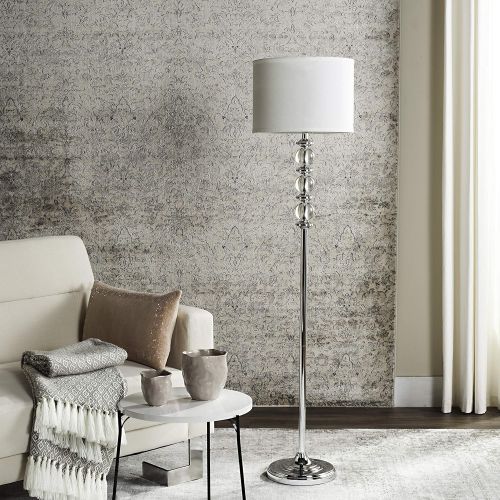  Safavieh Lighting Collection Riga Clear 60.25-inch Floor Lamp