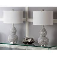Safavieh Lighting Collection Nicole Bead Base 24-inch Table Lamp (Set of 2)
