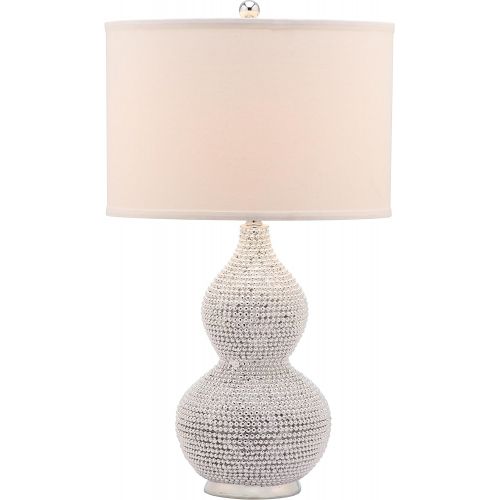  Safavieh Lighting Collection Nicole Bead Base 24-inch Table Lamp (Set of 2)