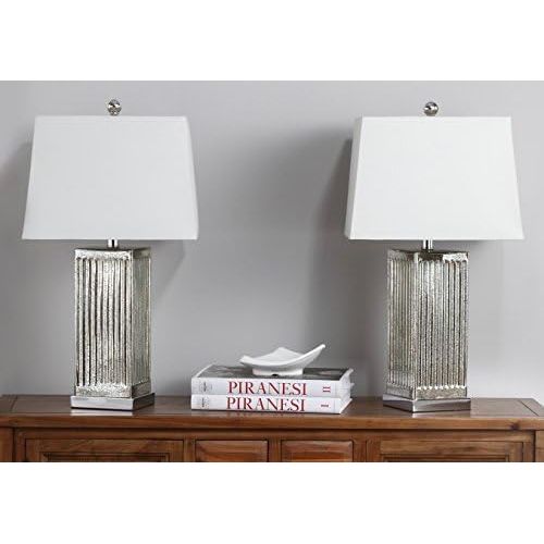  Safavieh Lighting Collection Rock Crystal 27-inch Table Lamp (Set of 2)