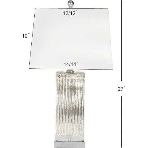  Safavieh Lighting Collection Rock Crystal 27-inch Table Lamp (Set of 2)