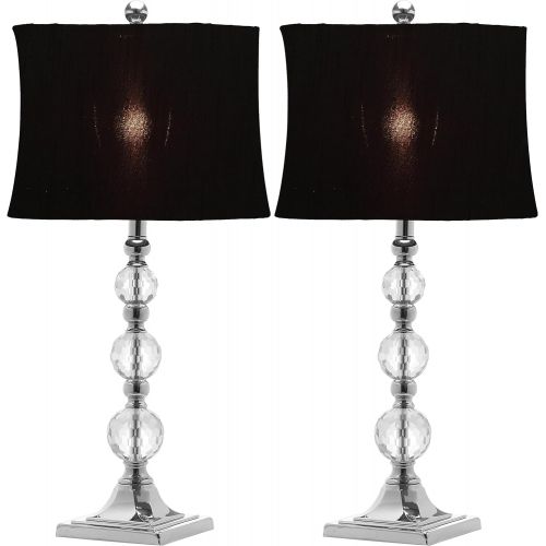  Safavieh Lighting Collection Maeve Crystal Ball 28-inch Table Lamp (Set of 2)