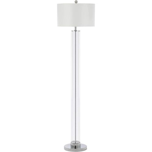  Safavieh FLL4017A Lighting Collection Lovato 64 Clear Floor Lamp