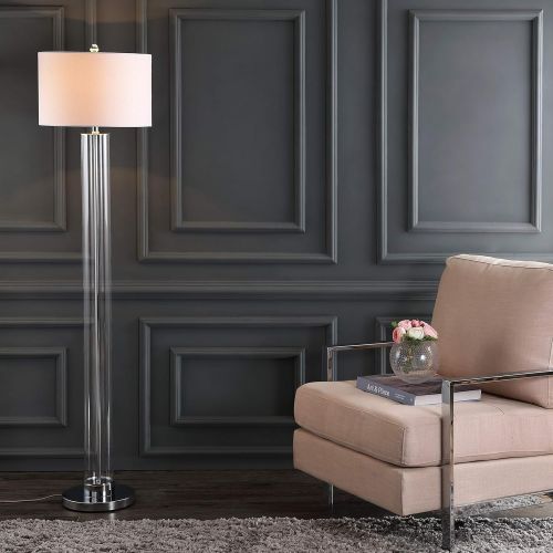  Safavieh FLL4017A Lighting Collection Lovato 64 Clear Floor Lamp