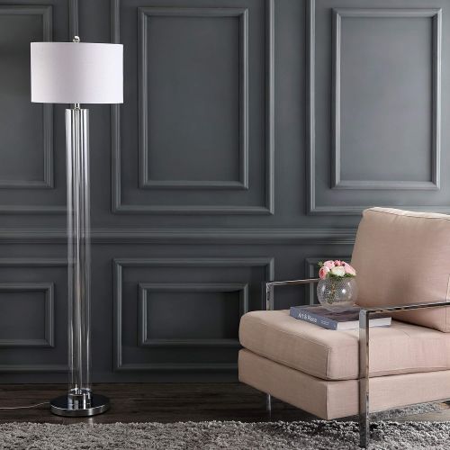  Safavieh FLL4017A Lighting Collection Lovato 64 Clear Floor Lamp