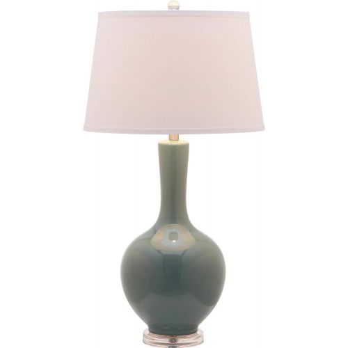  Safavieh Lighting Collection Blanche Gourd Navy 32-inch Table Lamp (Set of 2)