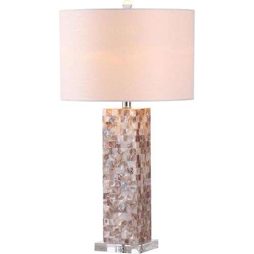  Safavieh Lighting Collection Jacoby Cream 28.9-inch Table Lamp (Set of 2)