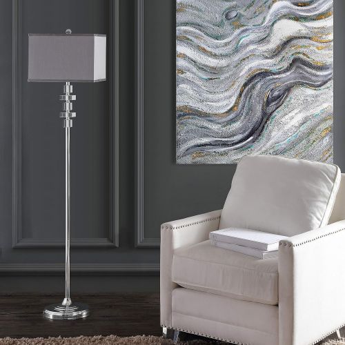  Safavieh Lighting Collection Times Square Clear 60.25-inch Floor Lamp