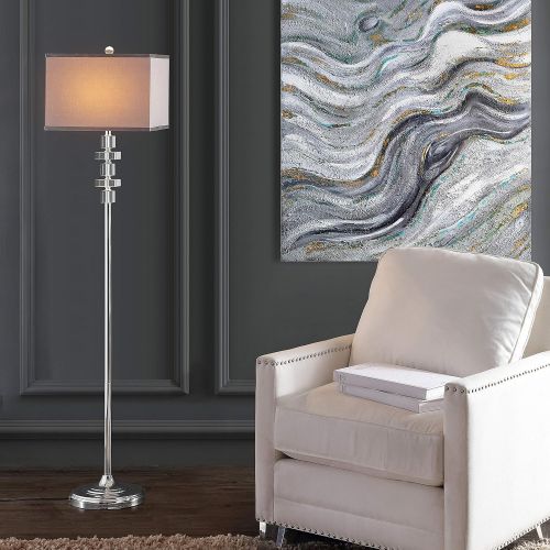  Safavieh Lighting Collection Times Square Clear 60.25-inch Floor Lamp