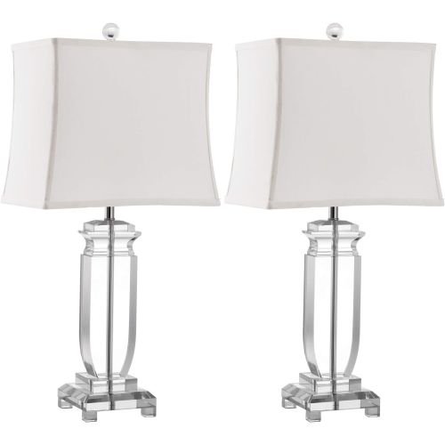  Safavieh Lighting Collection Olympia Crystal 25-inch Table Lamp (Set of 2)