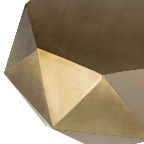  Safavieh Home Collection Astrid Geometric Copper Faceted Coffee Table