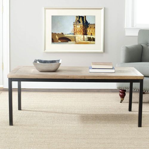  Safavieh American Homes Collection Dennis Oak Coffee Table