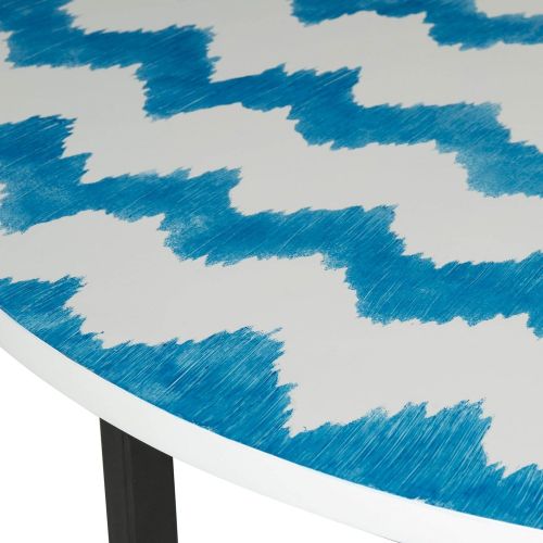  Safavieh Home Collection Cheyenne Blue & White Coffee Table