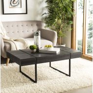 Safavieh COF7000A Home Collection Tristan Black Rectangular Modern Coffee Table