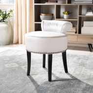 Safavieh Mercer Collection Georgia Vanity Stool, White