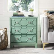 Safavieh CHS9201A Home Collection Izumi Turquoise 3 Chest of Drawers
