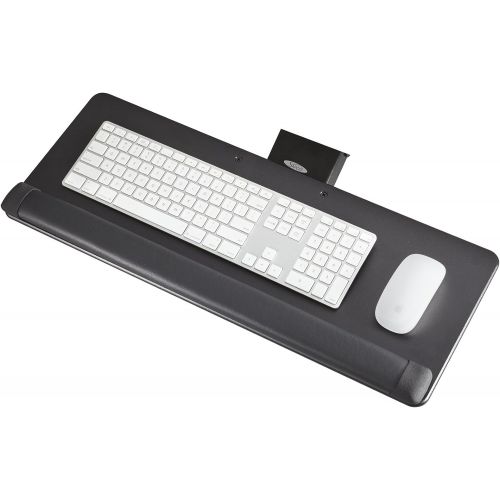  Safco Products 2133BL Knob-Adjust Keyboard Platform, Black