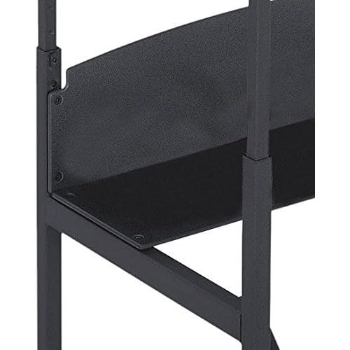  Safco Products AlphaBetter Adjustable-Height Desk, 1206BE, 36W x 24D Standard Desktop, Swinging Footrest Bar