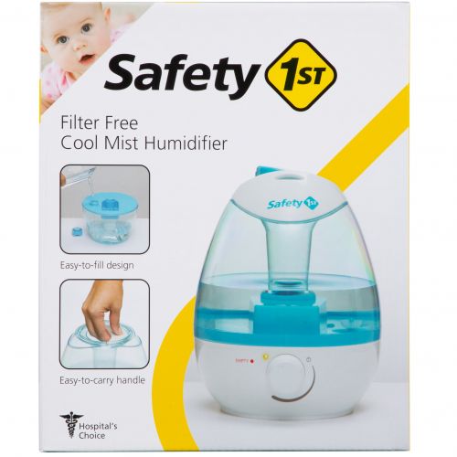  Safety 1st Safety 1 360° Cool Mist Ultrasonic Humidifier, Arctic