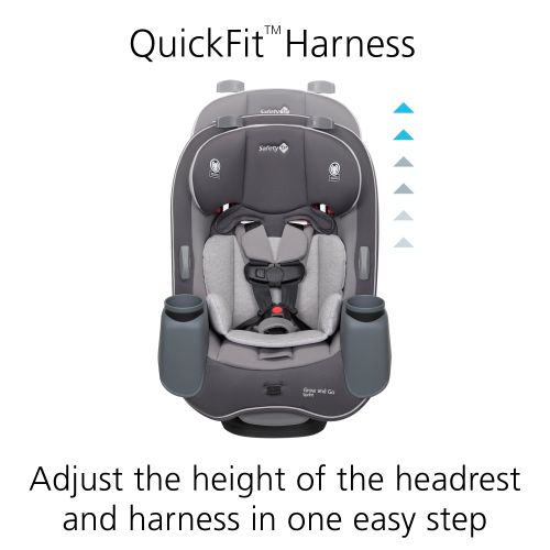  Safety 1st Grow and Go Sprint 3-in-1 Convertible Car Seat, Silver Lake