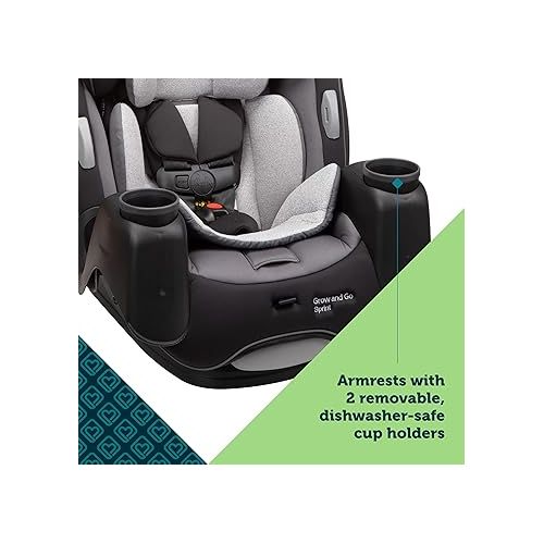  Safety 1st Crosstown DLX All-in-One Convertible Car Seat, Cabaret