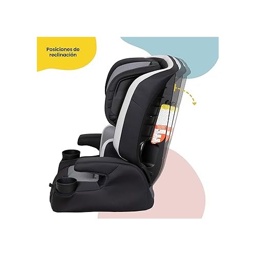  Safety 1st Boost-and-Go All-in-1 Harness Booster car seat, 3-in-1 harnessed Booster: Forward-Facing Harness Booster, Belt-Positioning Booster and Backless Booster, High Street