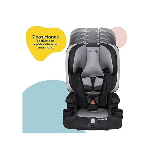  Safety 1st Boost-and-Go All-in-1 Harness Booster car seat, 3-in-1 harnessed Booster: Forward-Facing Harness Booster, Belt-Positioning Booster and Backless Booster, High Street