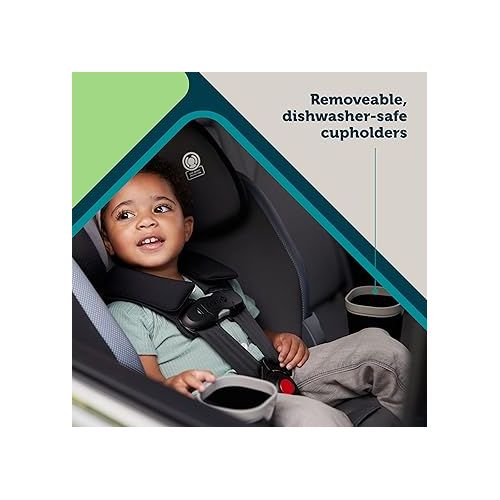  Safety 1st Turn and Go 360 DLX Rotating All-in-One Car Seat, Provides 360° seat Rotation, Dunes Edge