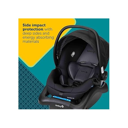  Safety 1??® Comfort 35 Infant Car Seat, Black Night