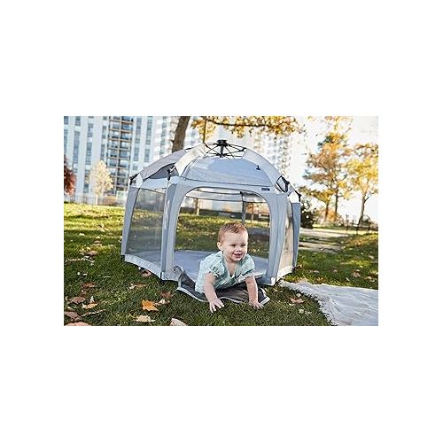  Safety 1st InstaPop Dome Play Yard, Wave Runner