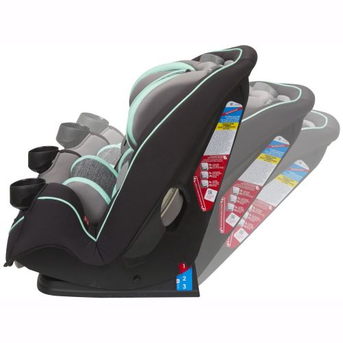  Safety 1st Grow and Go 3-in-1 Convertible Car Seat, Aqua Pop