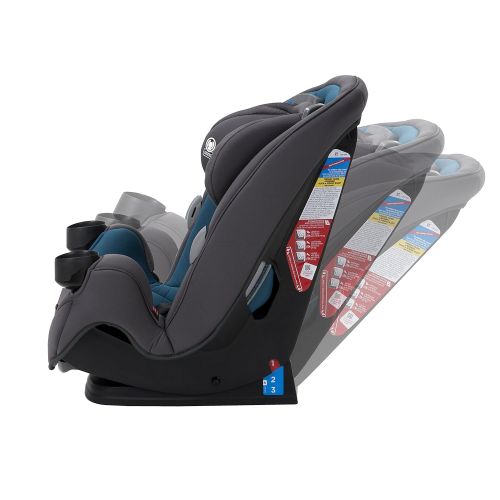  Safety 1st Grow and Go 3-in-1 Convertible Car Seat, Blue Coral