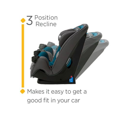  [아마존베스트]Safety 1st Grow and Go 3-in-1 Convertible Car Seat, Aqua Pop