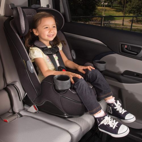  [아마존베스트]Safety 1st Grow and Go 3-in-1 Convertible Car Seat, Carbon Wave, Grey, Blue