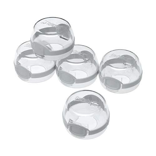  [아마존베스트]Safety 1st Child Proof Clear View Stove Knob Covers (Set of 5)