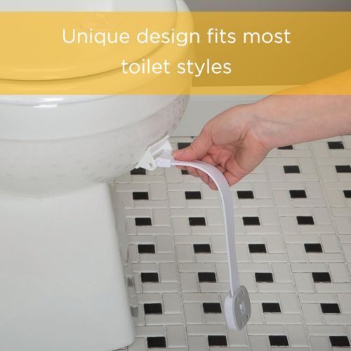  [아마존베스트]Safety 1st OutSmart Toilet Lock, White