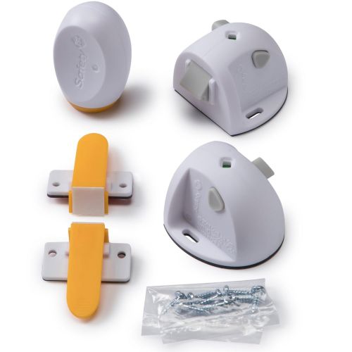  [아마존베스트]Safety 1st Adhesive Magnetic Lock System with 2 Locks and 1 Key